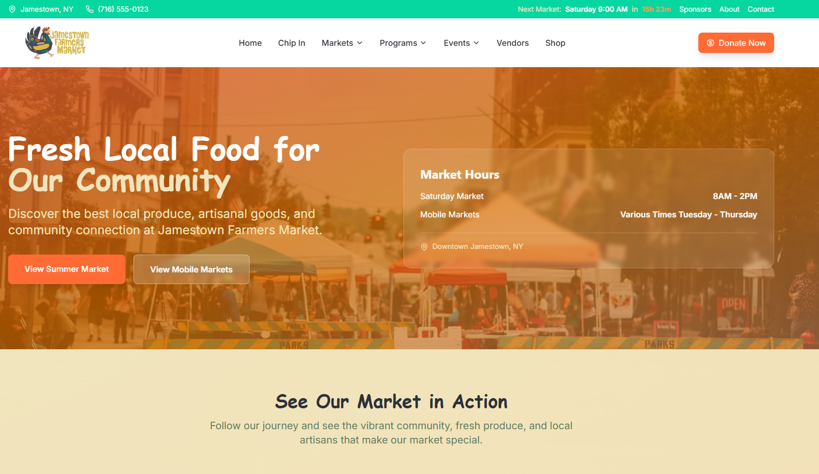 Jamestown Farmers Market