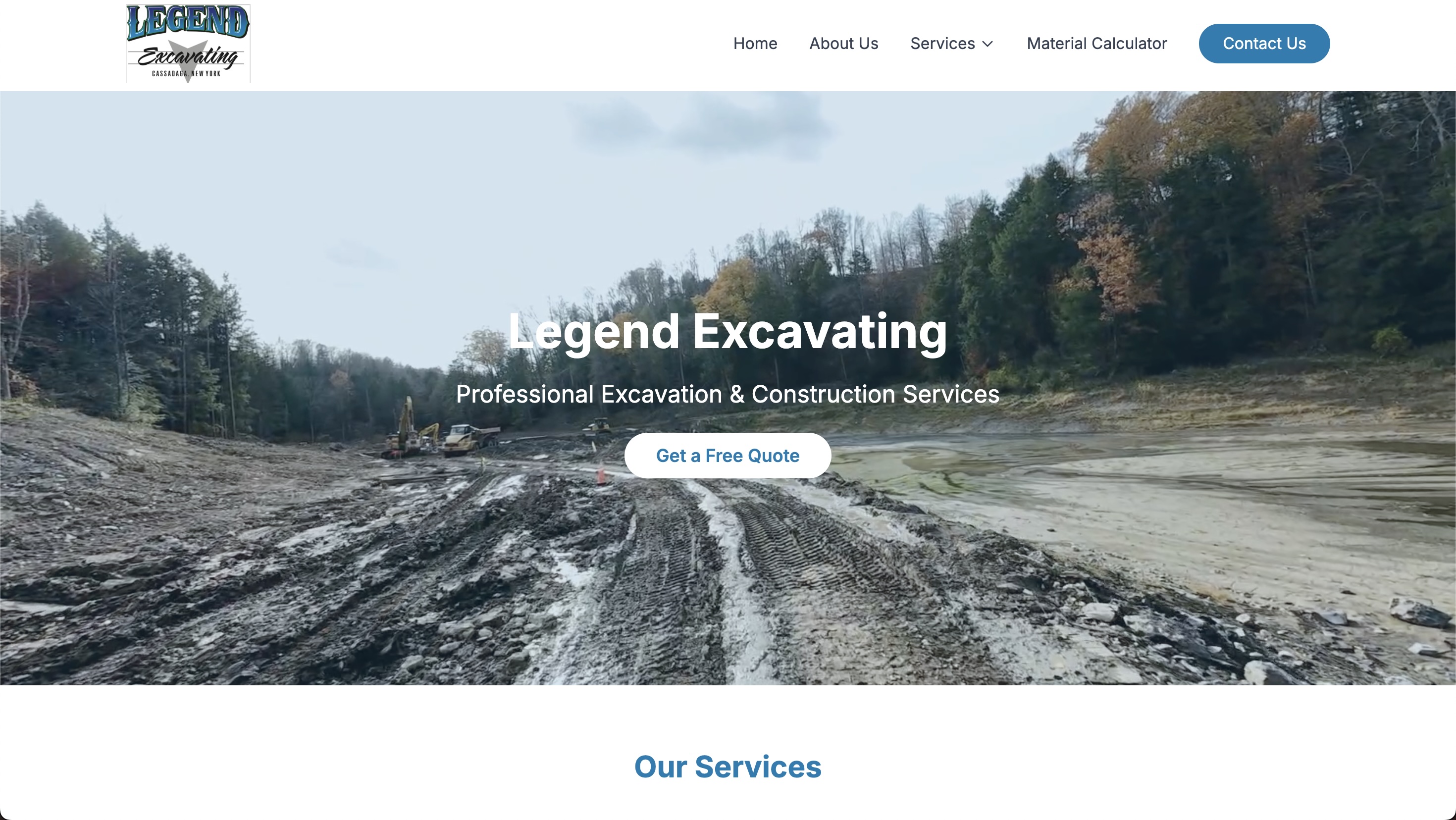 Legend Excavating